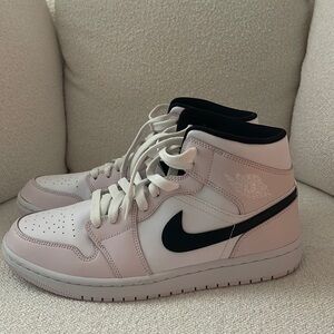Jordan 1 Mid Barely Rose